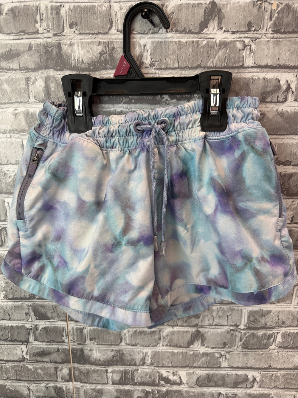 Athleta Girl Tie-Dye Athletic Shorts with Drawstring
